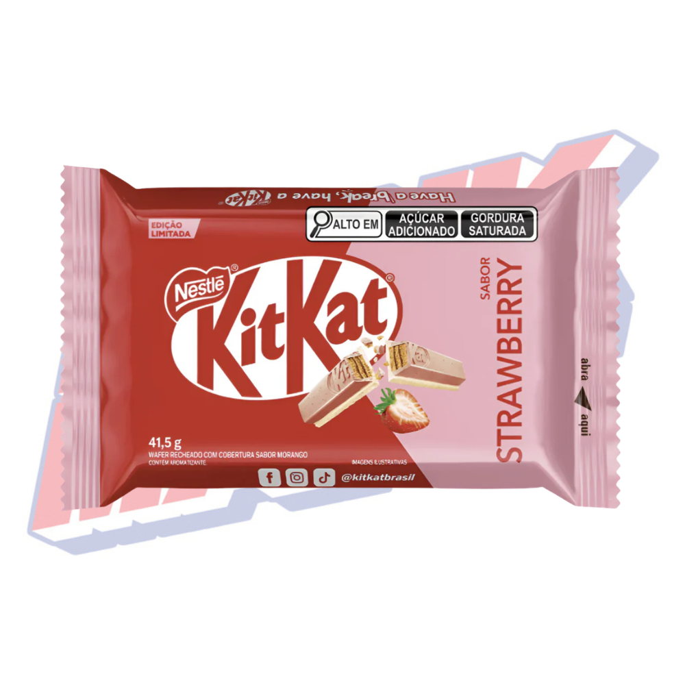 Kit Kat Strawberry (Brazil) - 41.5g