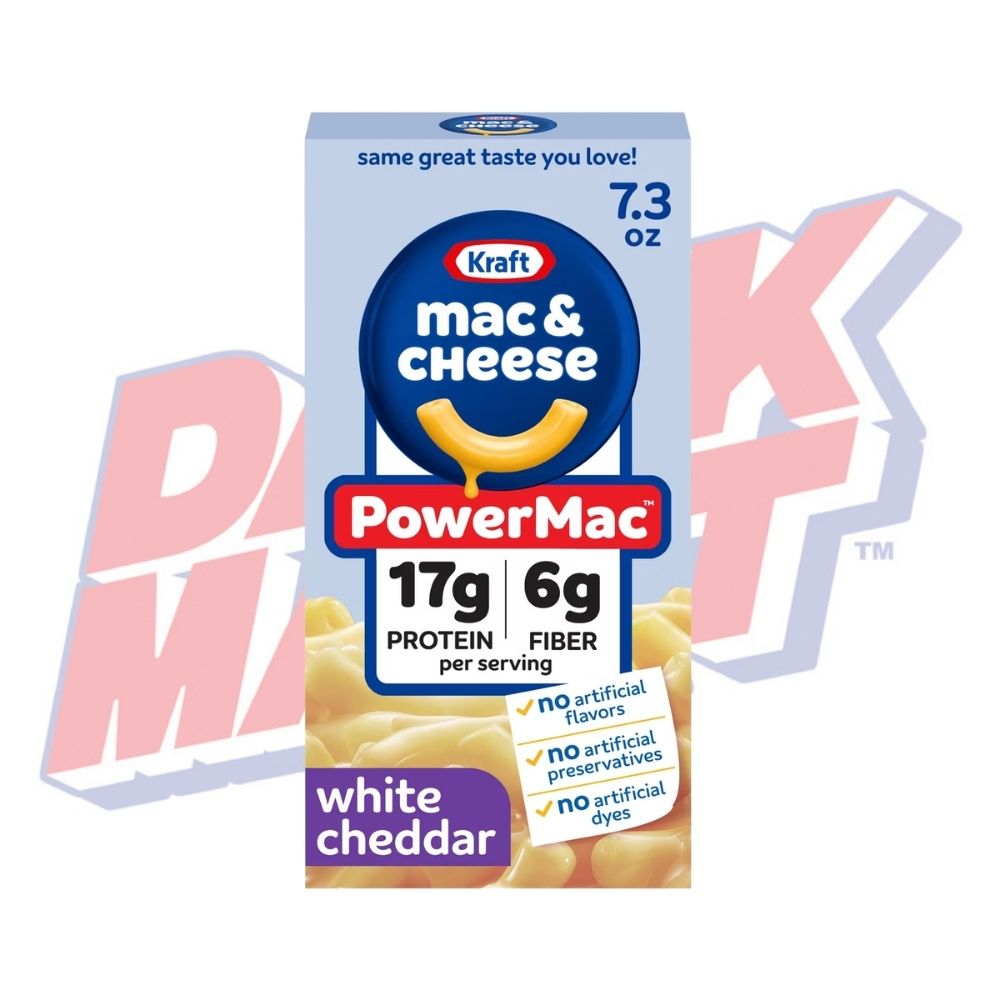 Kraft Mac & Cheese PowerMac White Cheddar - 7.25oz