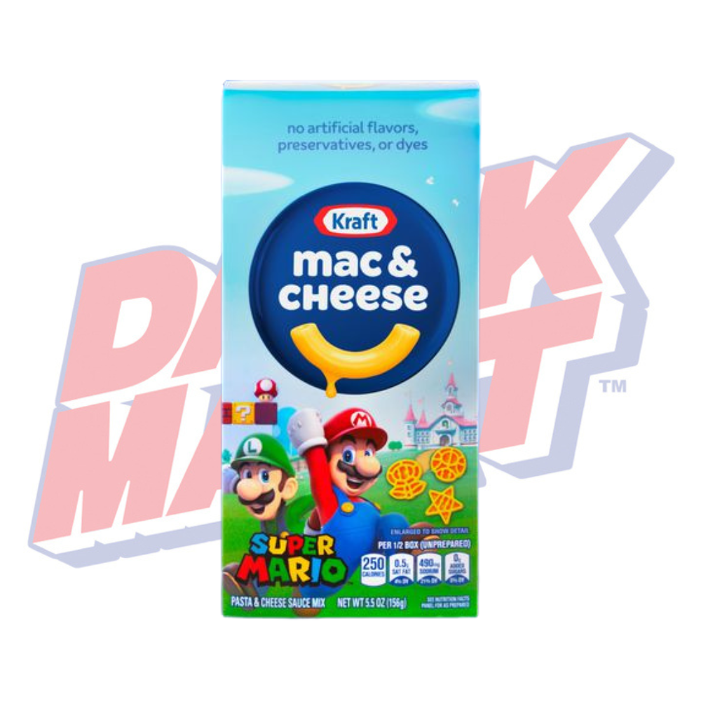 Mario Mac Mathuna Kraft Super Mario Mac N Cheese - 156g – DANK MART