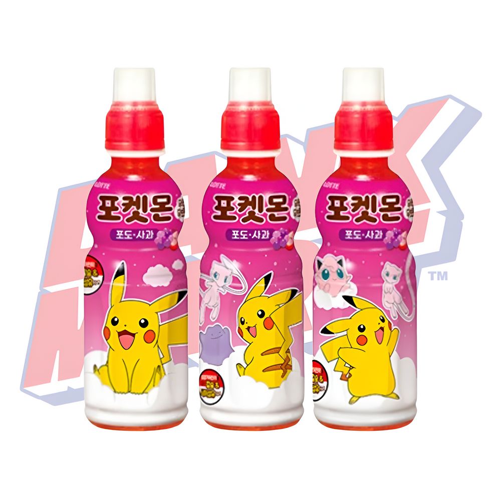 LOTTE Pokemon Grape and Apple Juice (Korea) - 235ml