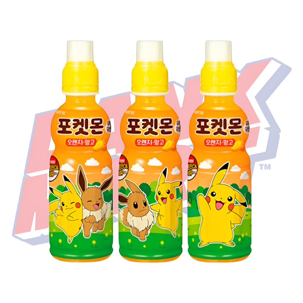 LOTTE Pokemon Orange and Mango Juice (Korea) - 235ml