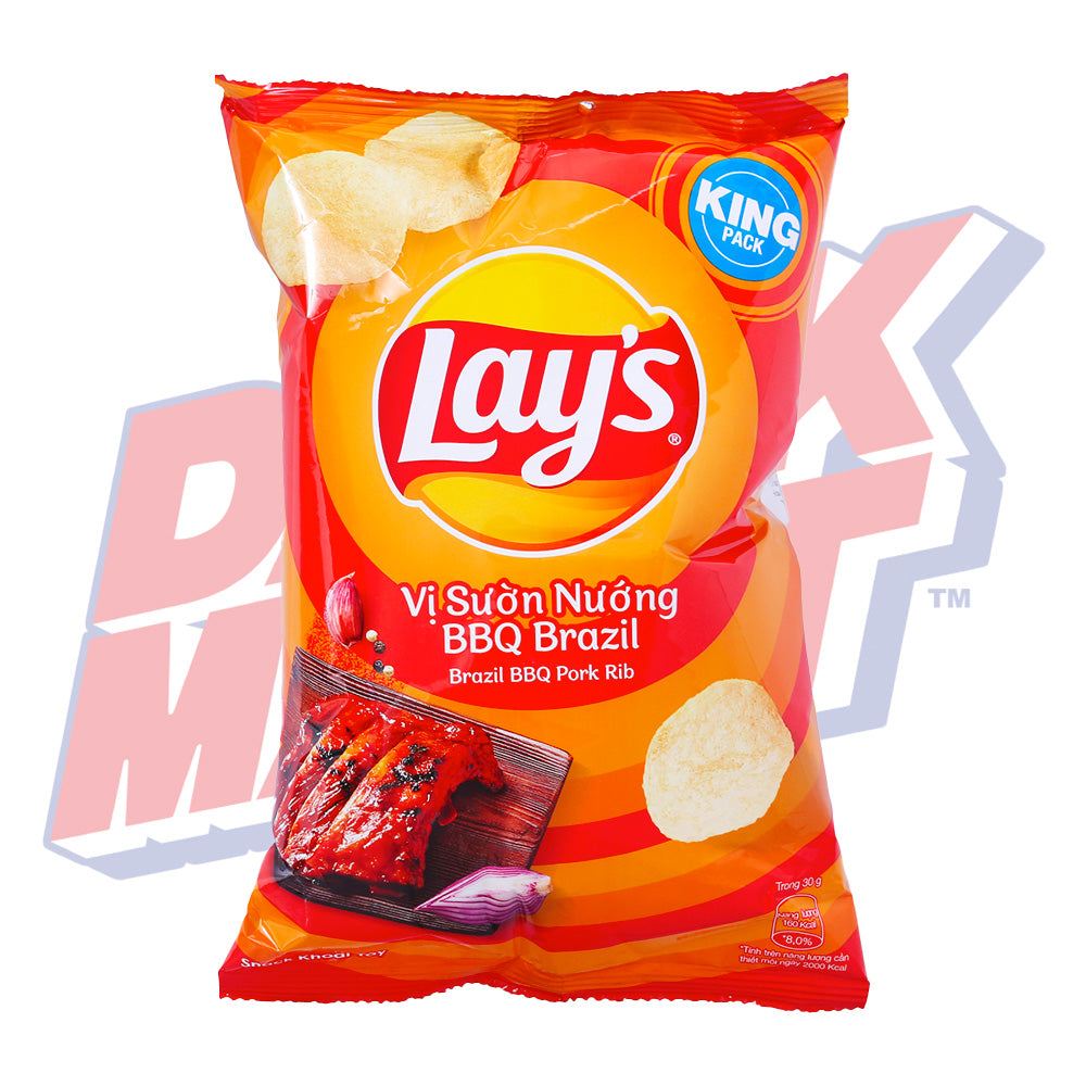 Lays Sticky Ribs Lay's BBQ Brazil Pork Rib (Vietnam) - 54g – DANK MART
