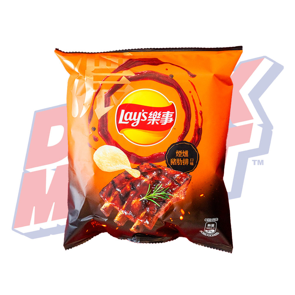 Lays Sticky Ribs Lay's Smokey Ribs (Taiwan) - 34g – DANK MART