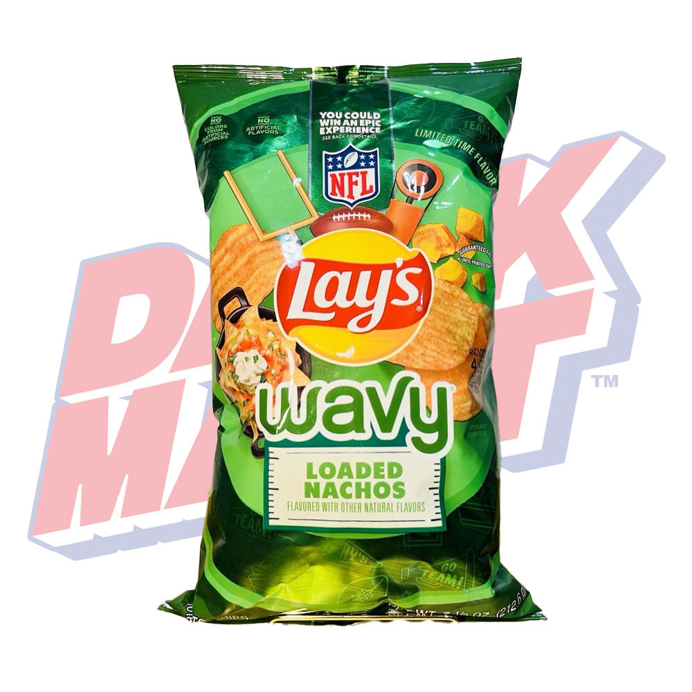 Lay’s Wavy Loaded Nachos - 7.75oz