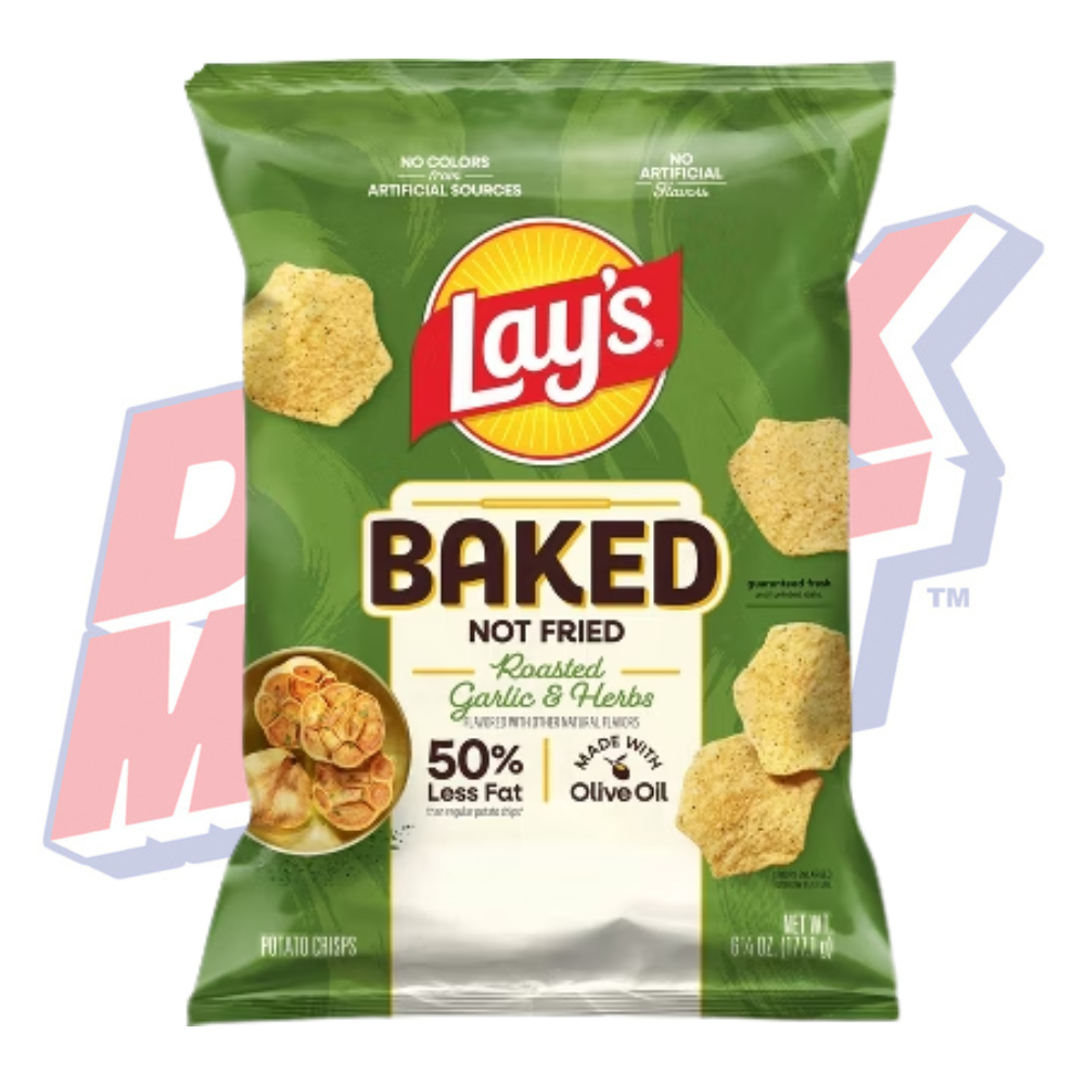 Lay's Baked Roasted Garlic & Herbs - 6.25oz