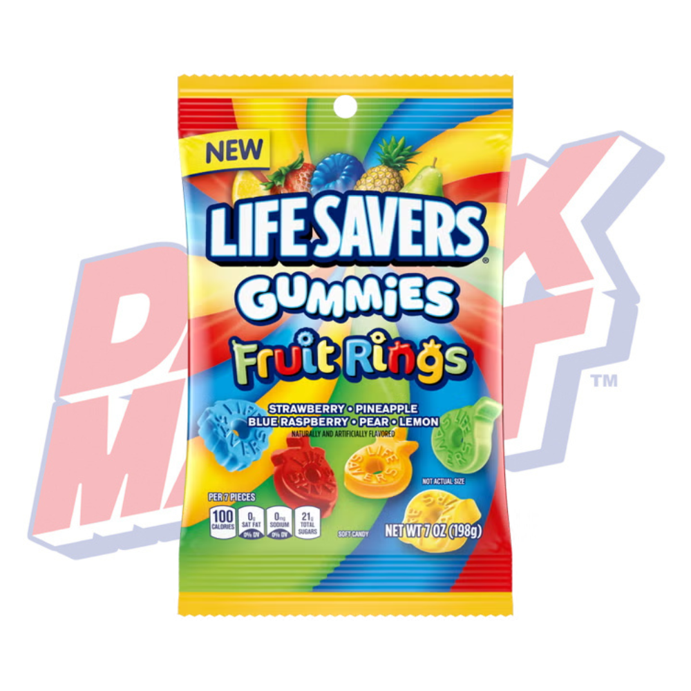 Lifesavers Gummies Fruit Rings - 7oz