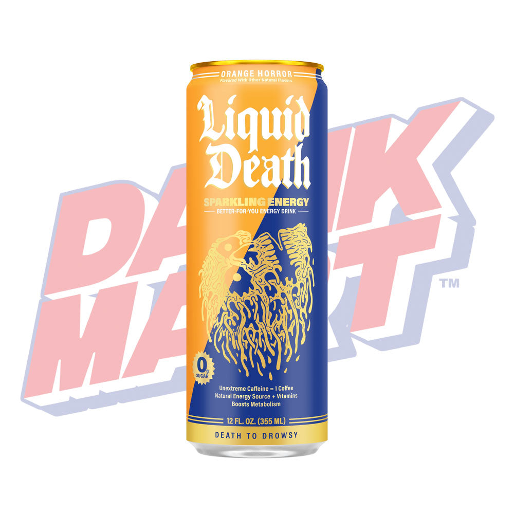 Liquid Death Energy Orange Horror - 355ml
