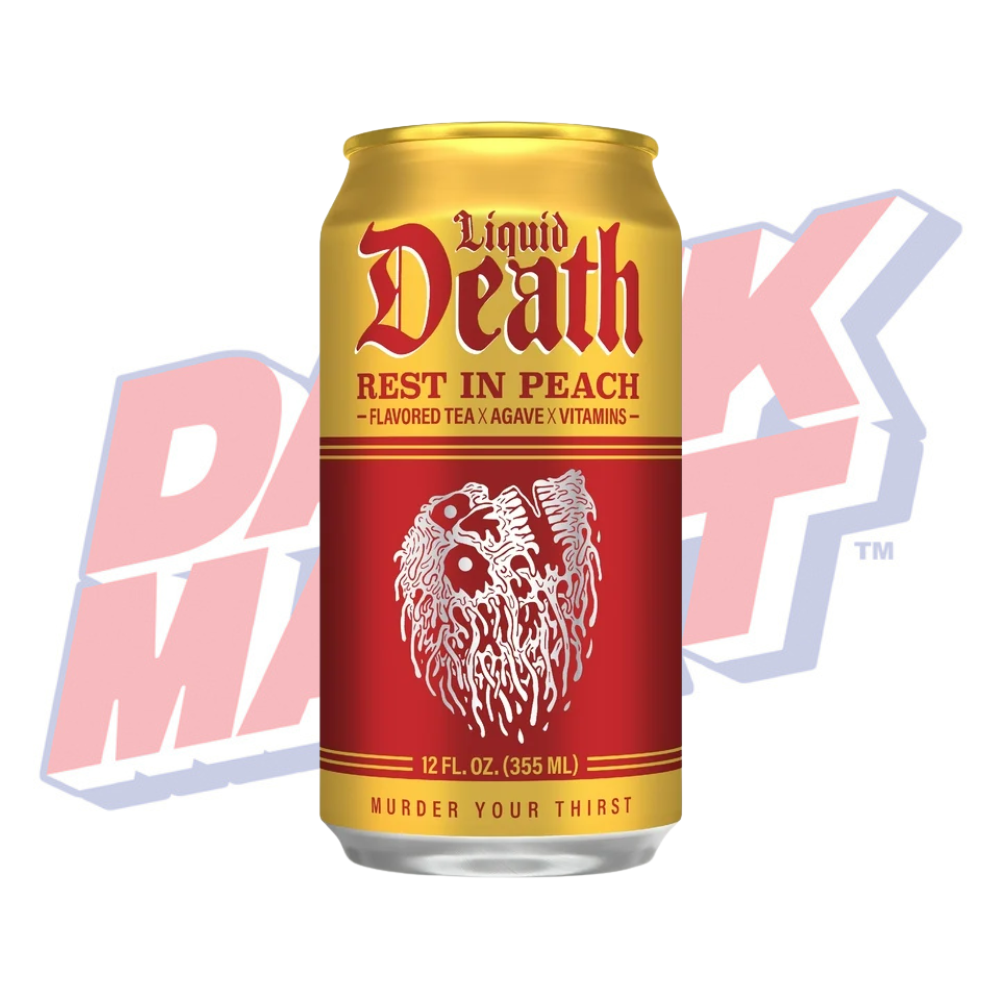 Liquid Death Rest In Peach - 355ml