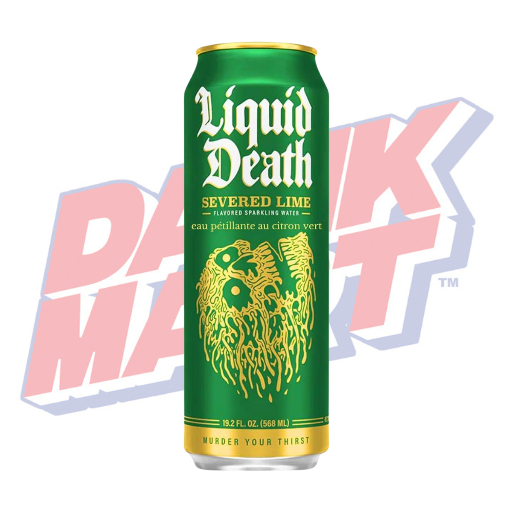 Liquid Death Severed Lime Sparkling Water - 568ml