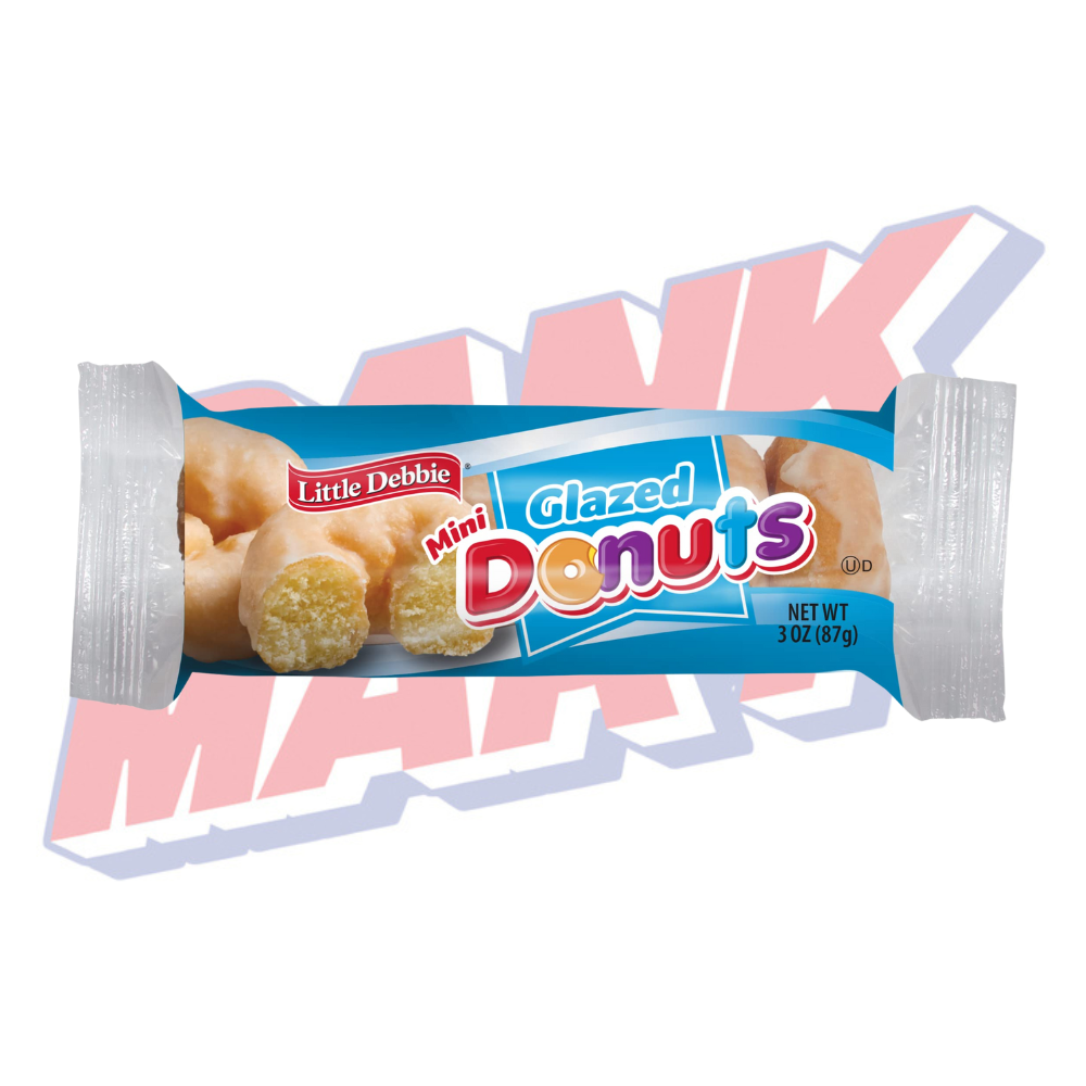 Little Debbie Mini Donuts Glazed - 3oz