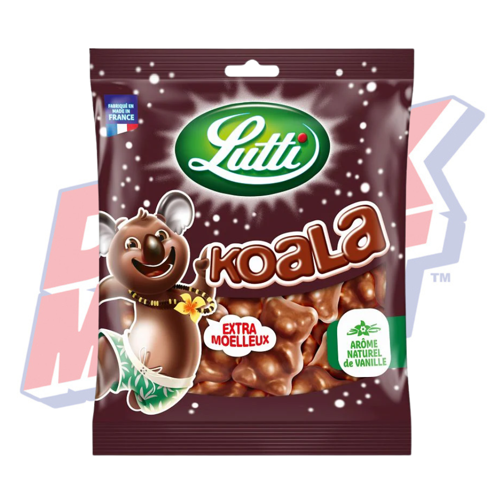 Lutti Koala Chocolate Coated Marshmallow (France) - 100g