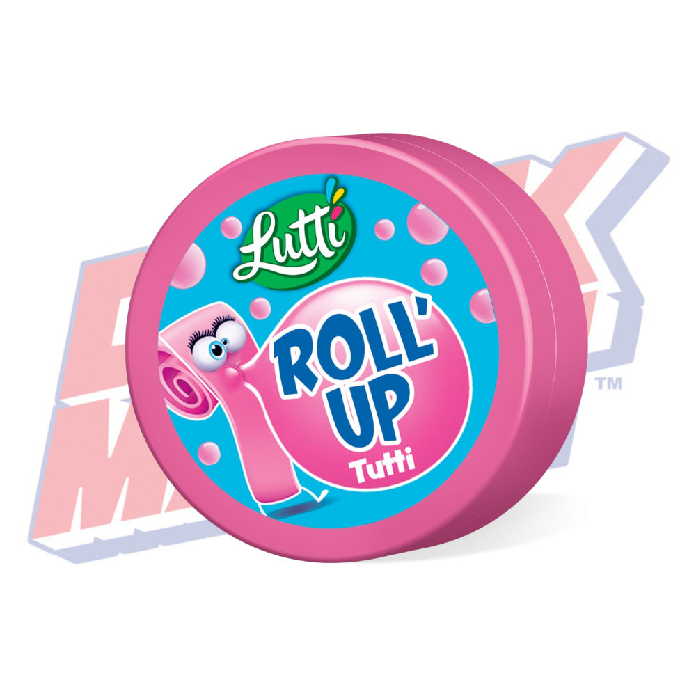 Lutti Roll' Up Tutti Gum (France) - 28g