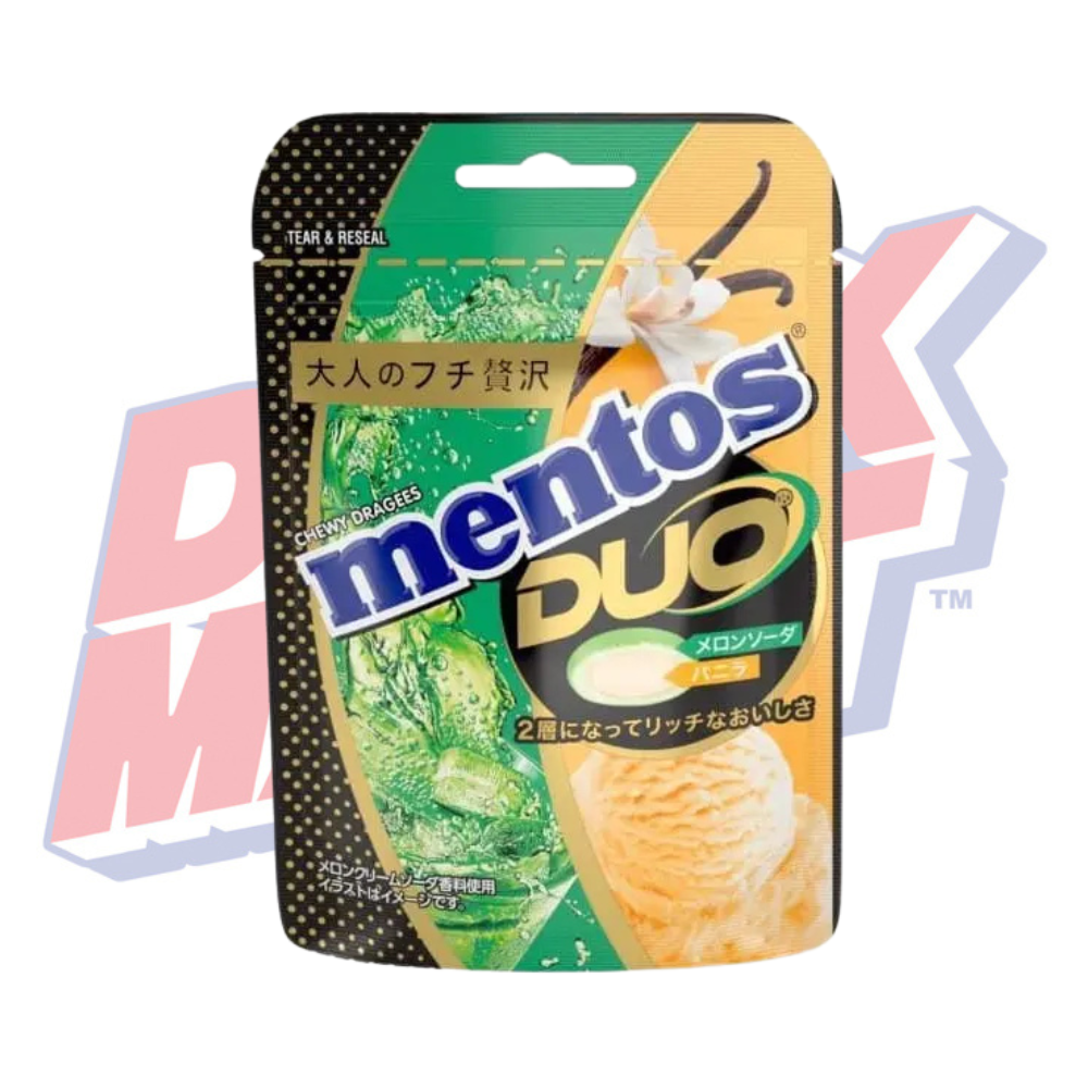 Mentos Duos Melon Soda & Vanilla (Japan) - 45g