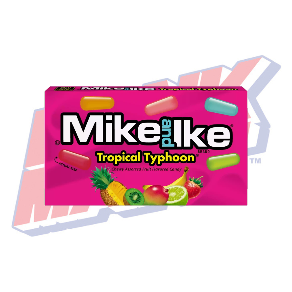 Mike & Ike Theater Box Tropical Typhoon - 5oz