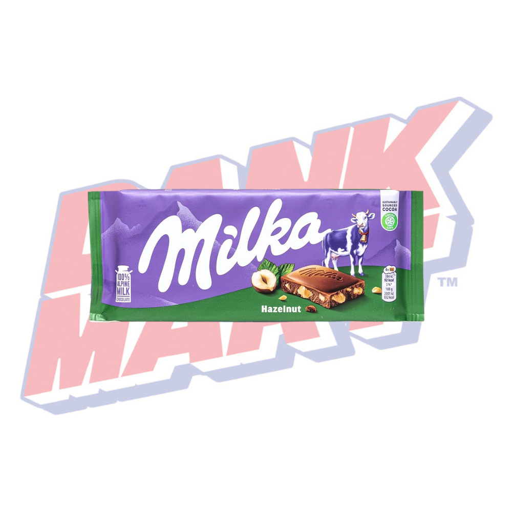 Milka Hazelnut Bar - 100g