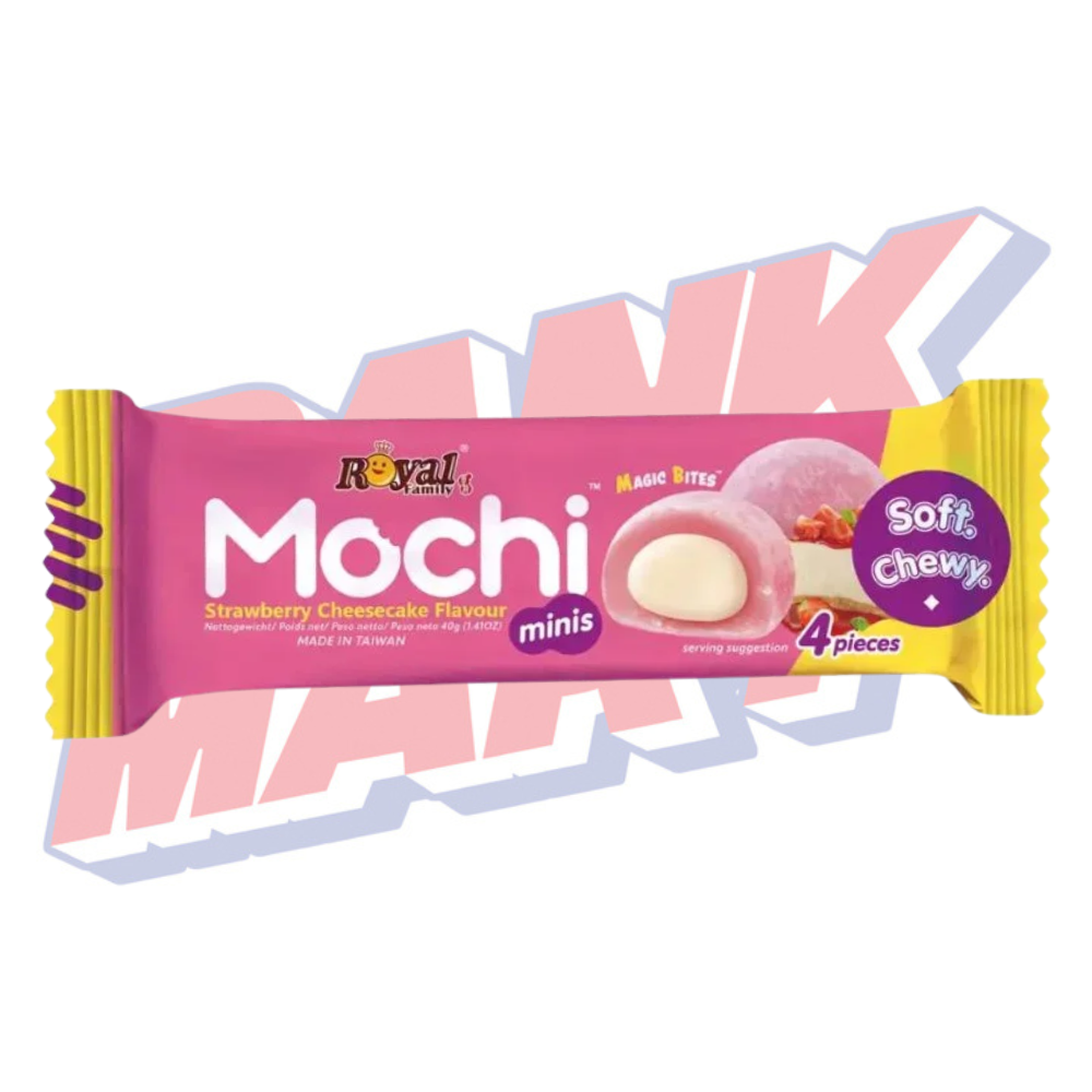 Mochi Minis Strawberry Cheesecake (Taiwan) - 40g