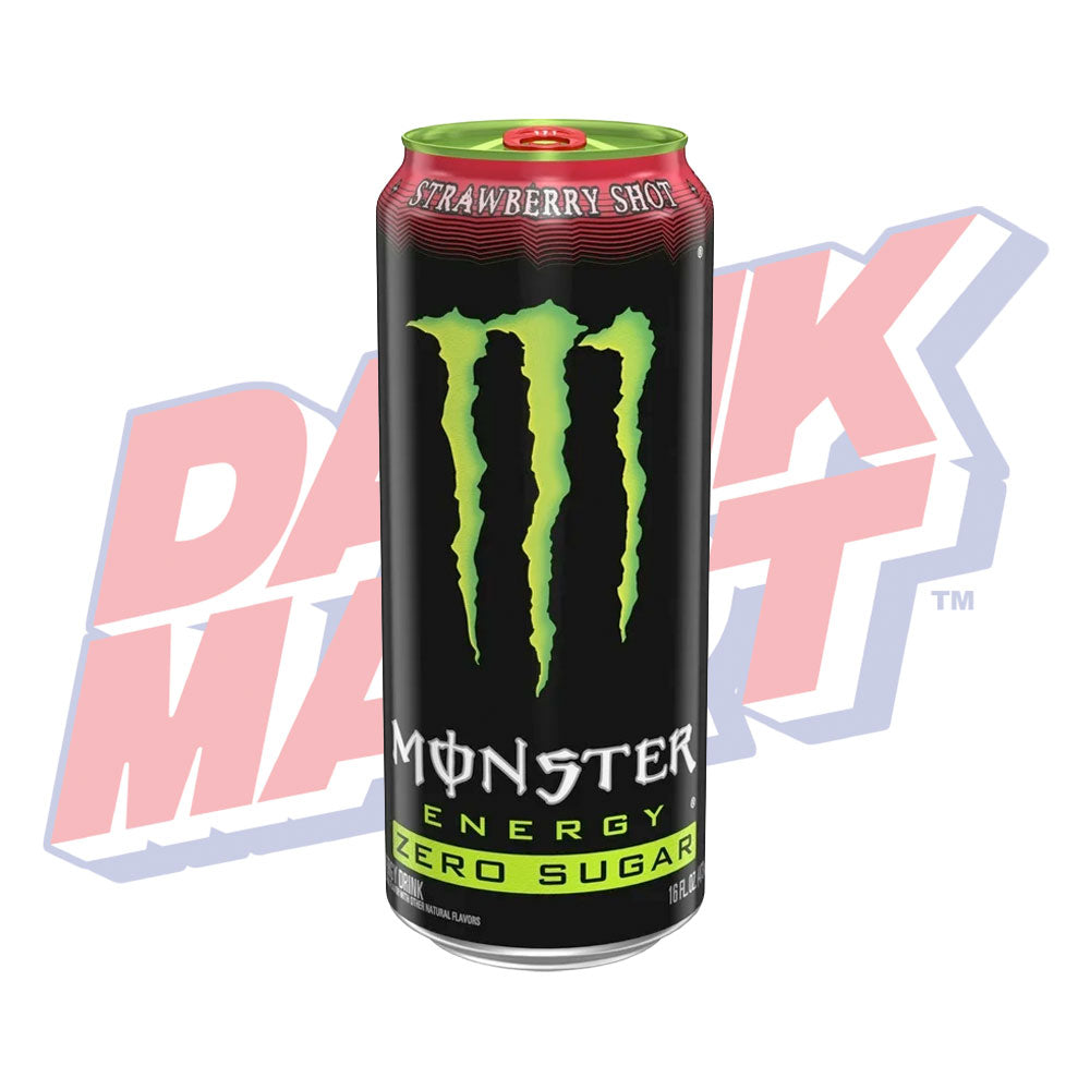 Monster Strawberry Shot Zero Sugar - 473ml