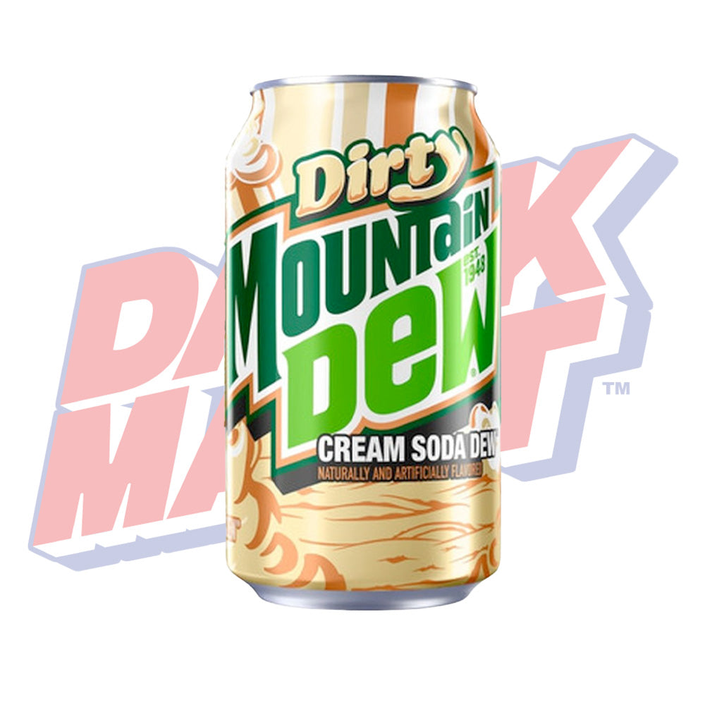 Mountain Dew Dirty Cream Soda Dew - 355ml