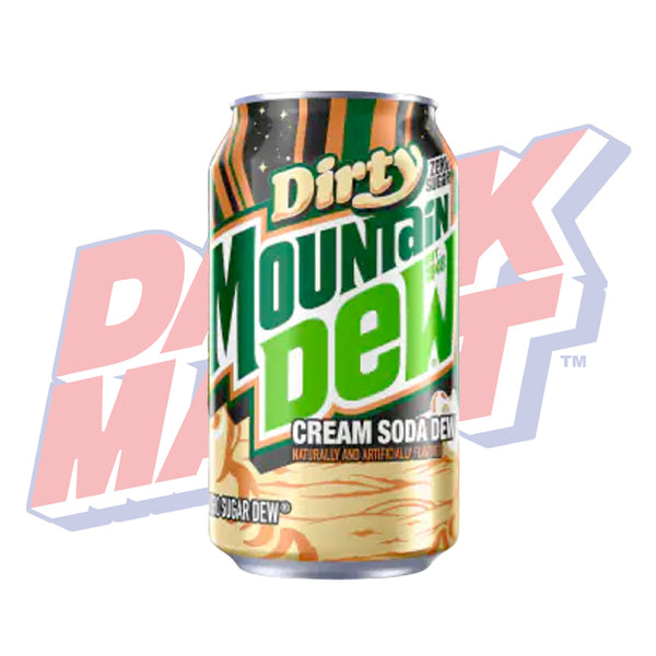 Mountain Dew Dirty Cream Soda Dew Zero - 355ml – DANK MART