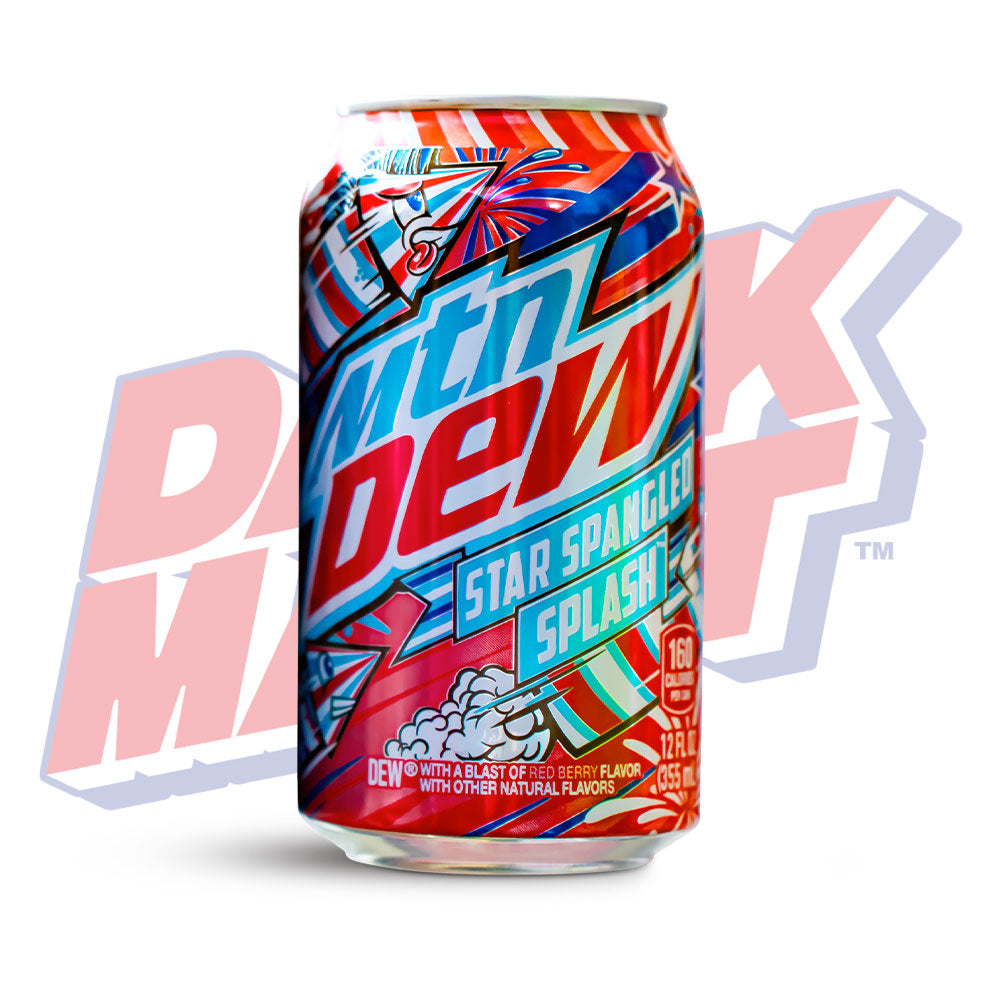 Mountain Dew Star Spangled Splash - 355ml