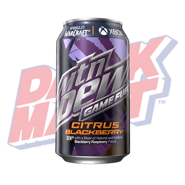 Mountain Dew Game Fuel Citrus Blackberry - 355ml – DANK MART