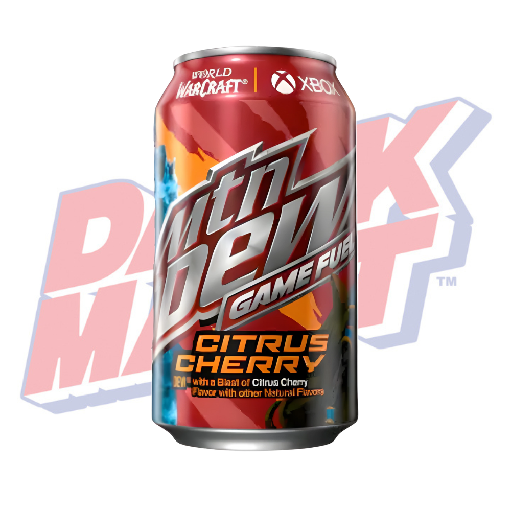 Mountain Dew Game Fuel Citrus Cherry - 355ml