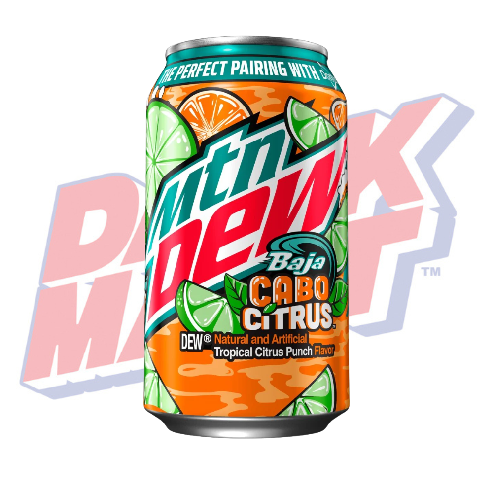 Mountain Dew Baja Cabo Citrus - 355ml