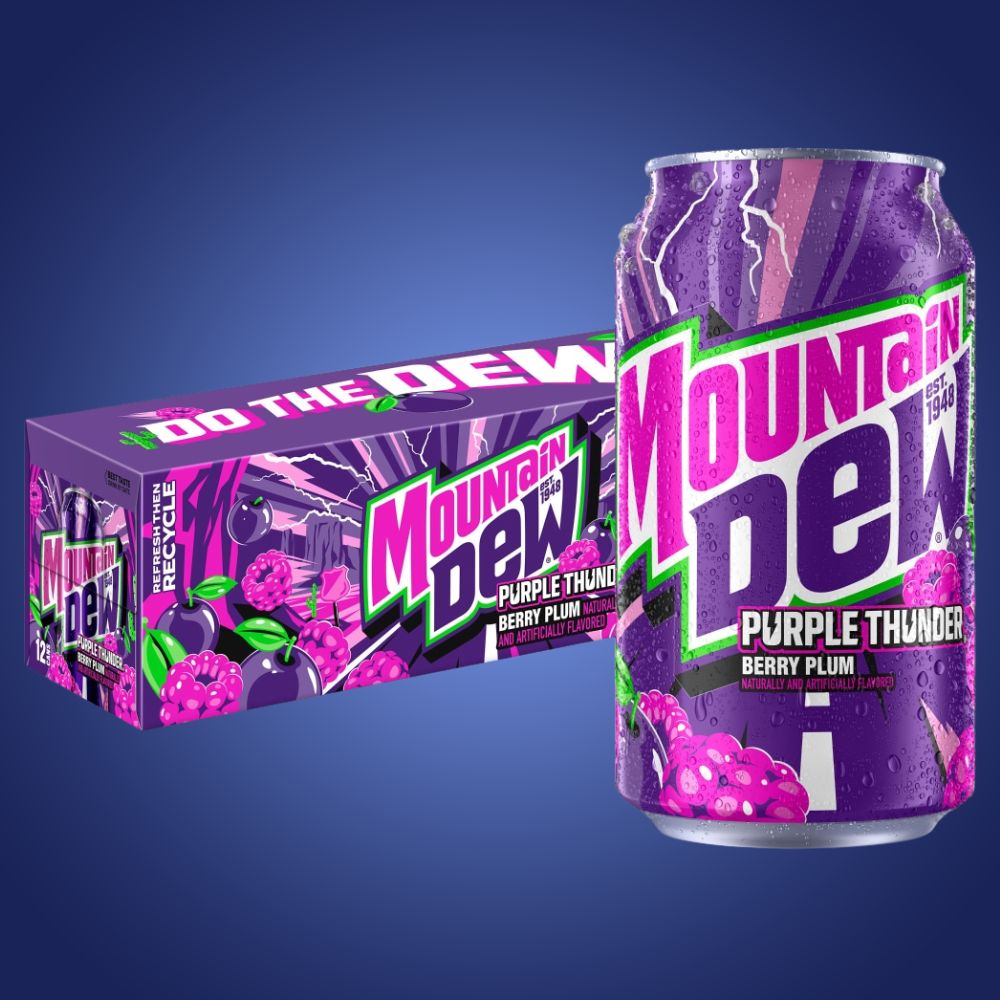 Mountain Dew Purple Thunder — Berry Plum Specialty Import | Dank