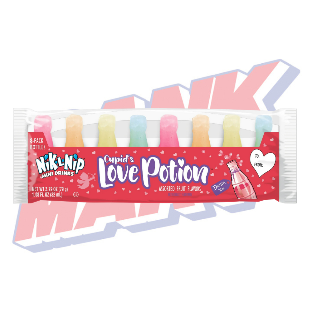 Nik-L-Nip Cupid's Love Potion Cherry Wax Candy - 79g