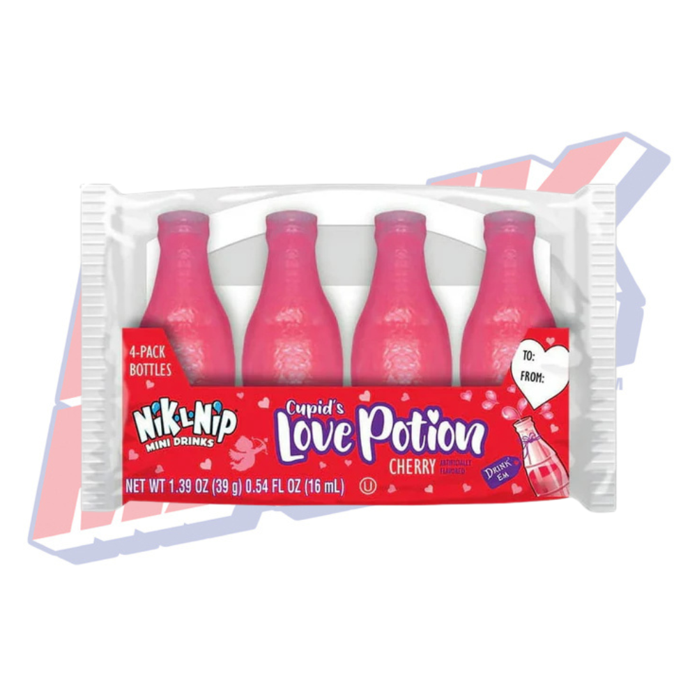 Nik-L-Nip Cupid's Love Potion Cherry Wax Candy - 39g