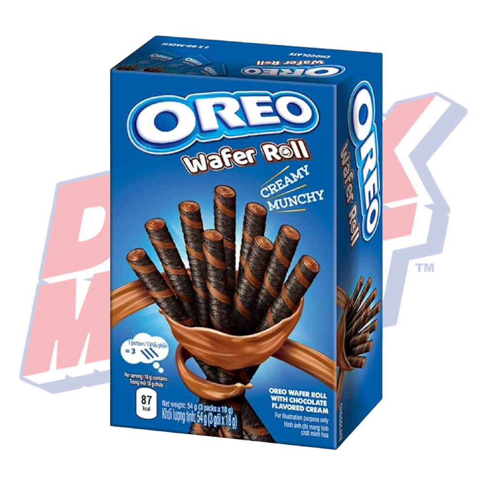 Oreo Wafers Roll Chocolate (Thailand) - 54g