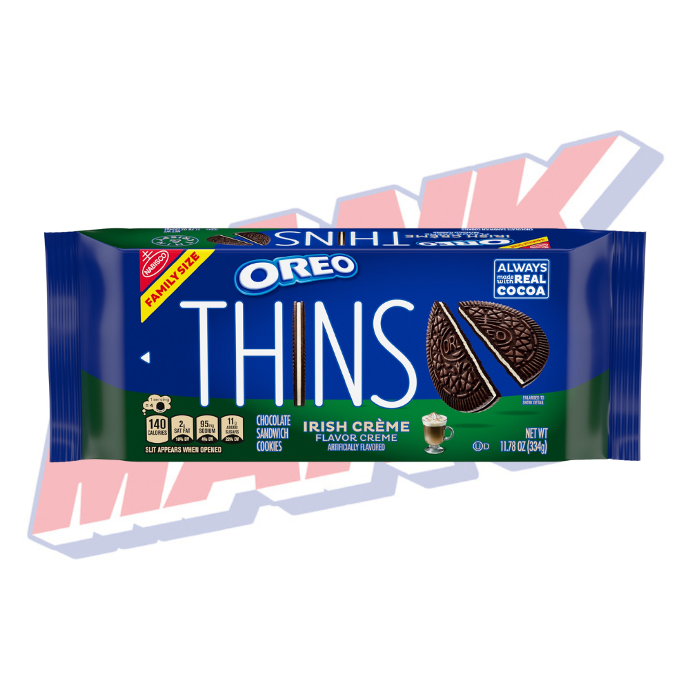 Oreo Thins Irish Creme - 334g
