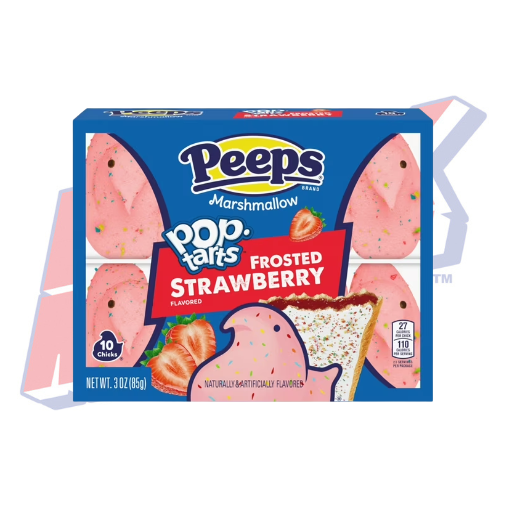 Peeps Pop Tarts Frosted Strawberry - 3oz