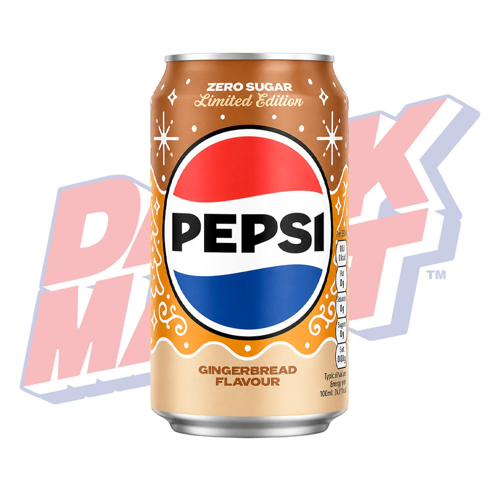 Pepsi Gingerbread Zero Sugar (UK) - 330ml