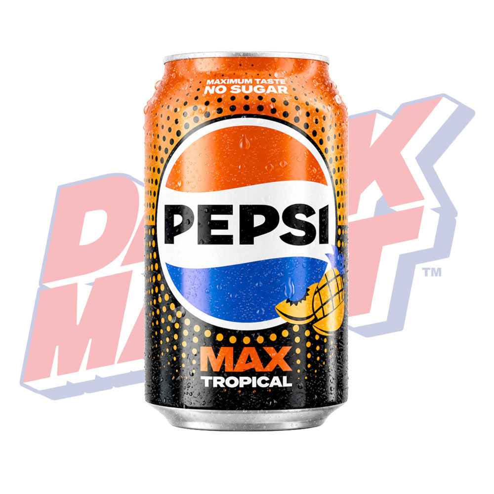 Pepsi Max Tropical Zero Sugar (UK) - 330ml