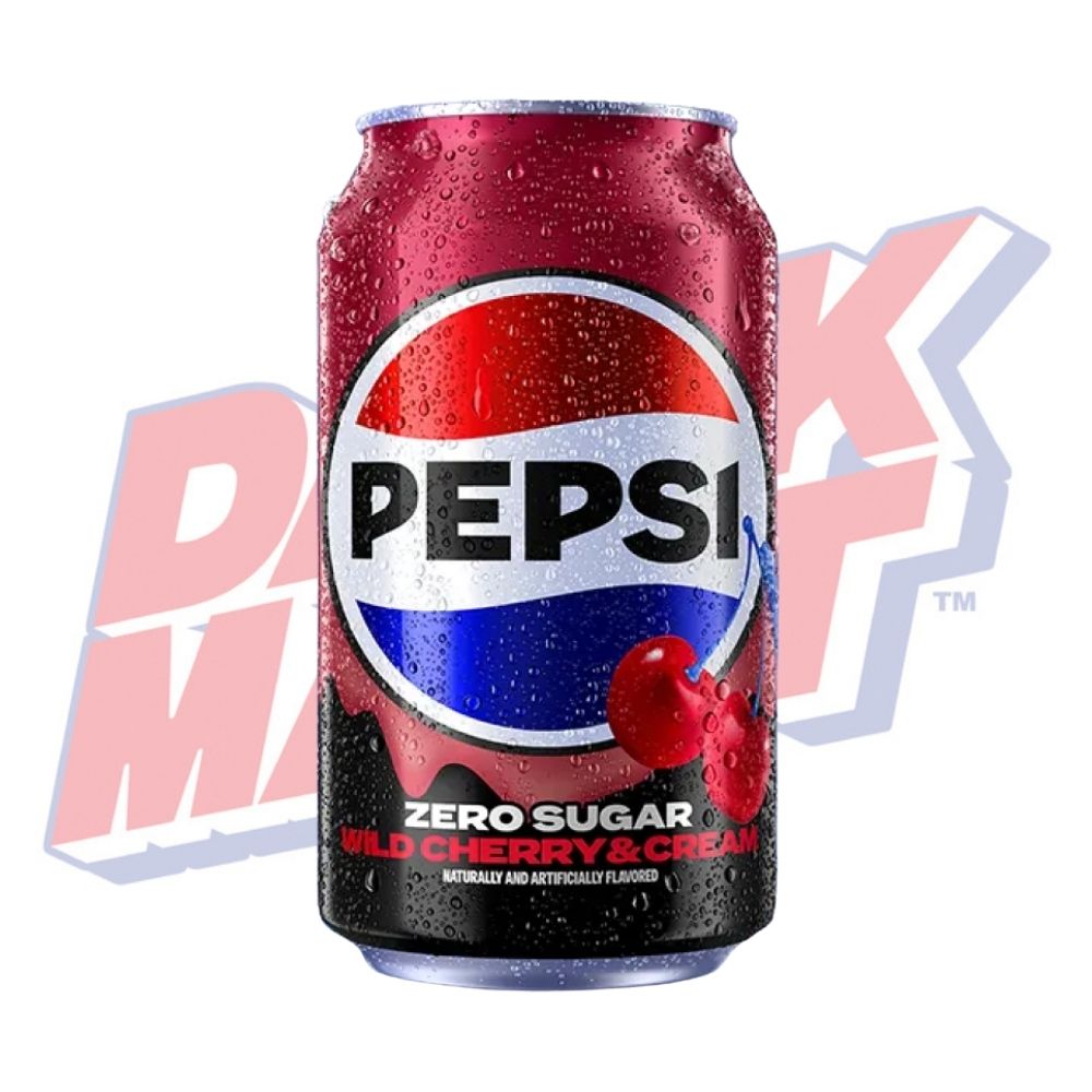 Pepsi Wild Cherry & Cream Zero - 355ml