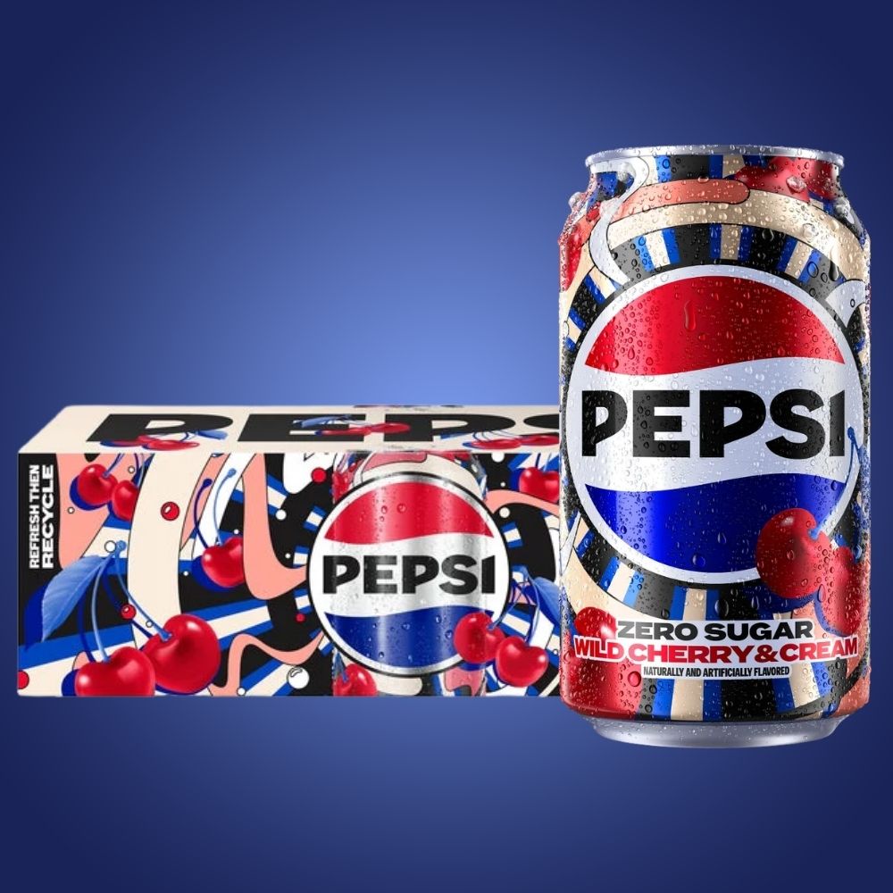 Pepsi Wild Cherry & Cream Zero — Specialty Import | Dank Mart