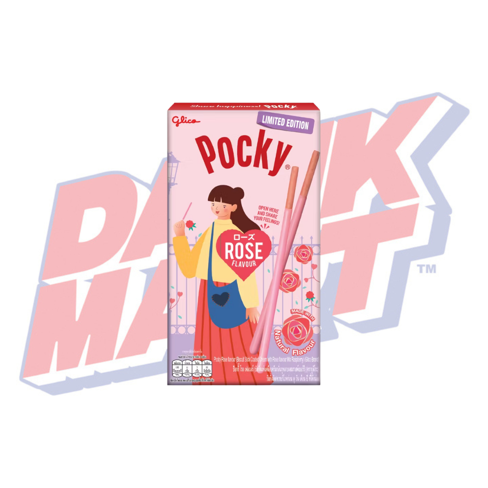 Pocky Limited Edition Rose Flavour (Thailand) - 38g