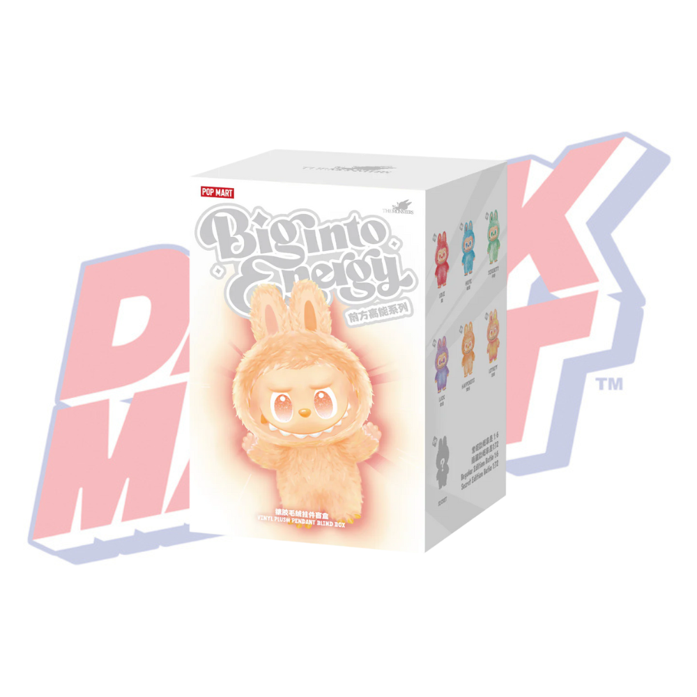 Pop Mart Labubu The Monsters Big Into Energy Series Vinyl Plush Blind Box