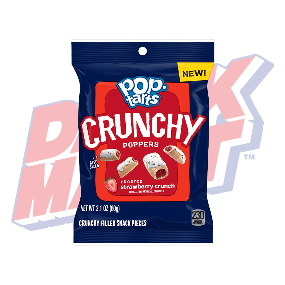 Pop Tarts Crunchy Poppers Frosted Strawberry - 2.1oz