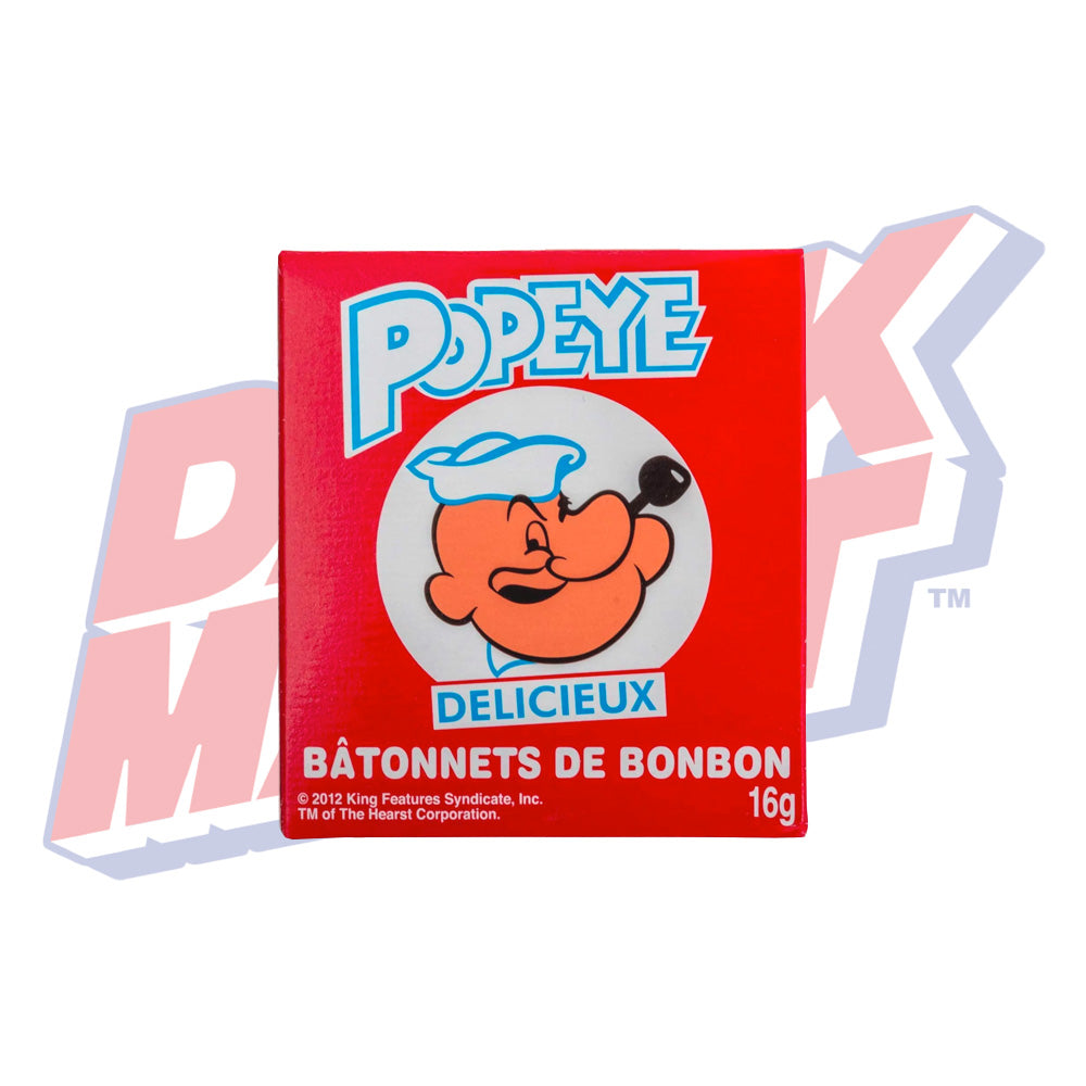 Popeye Candy Sticks - 16g
