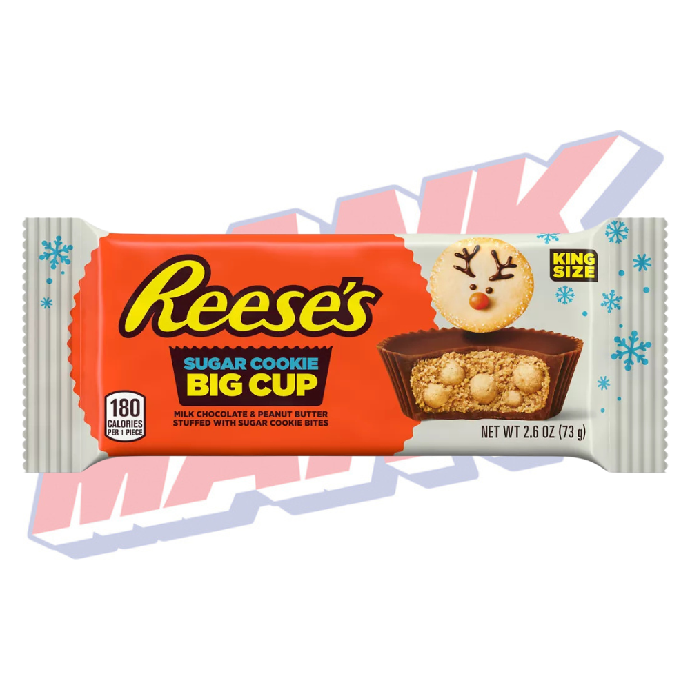 Reese Big Cup Sugar Cookie King Size - 2.6oz