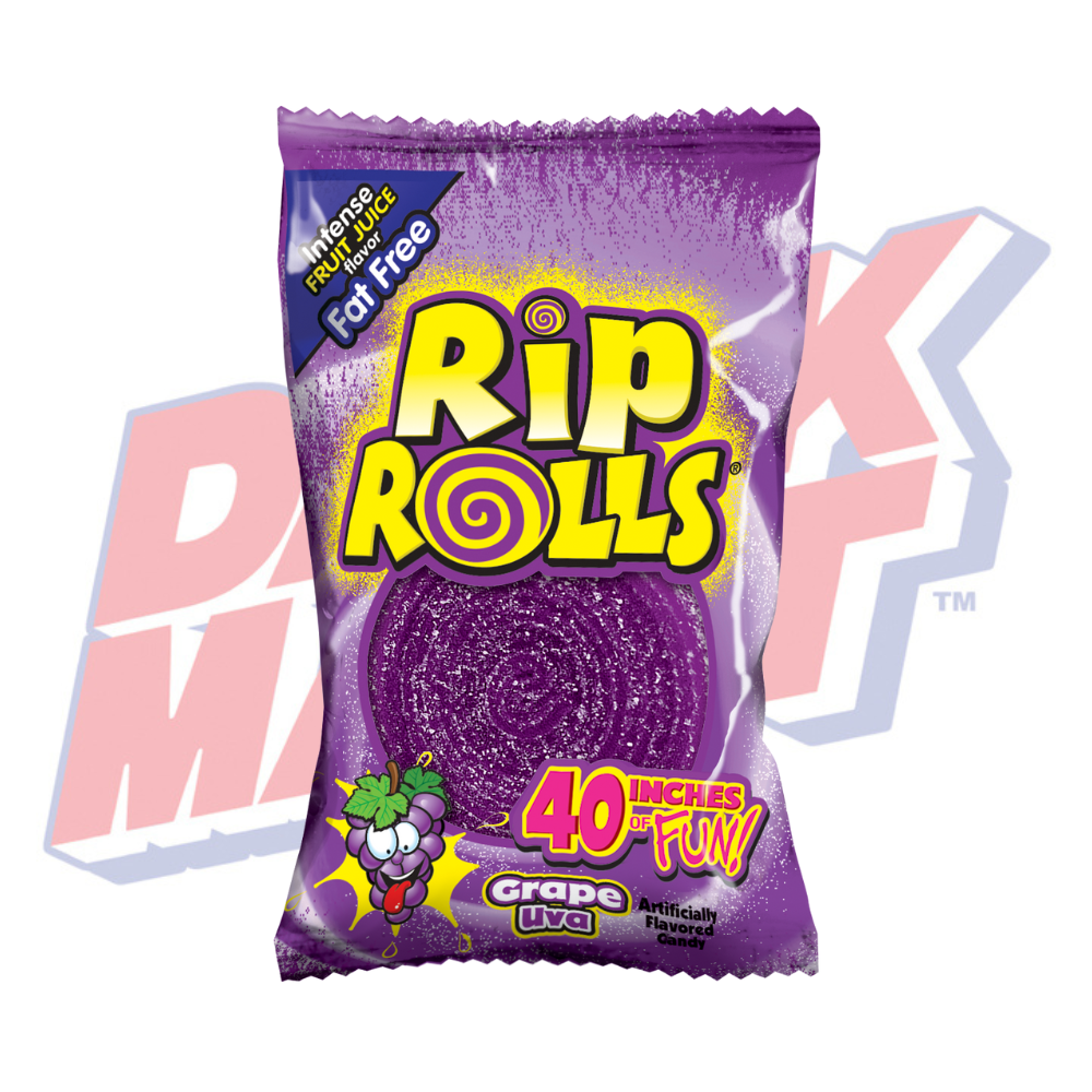 Rips Rolls Grape - 1.4oz