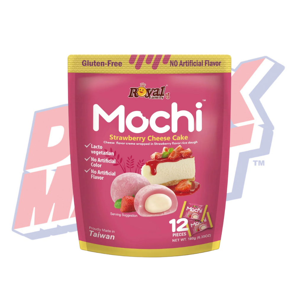 Royal Family Strawberry Cheesecake Mochi - 180g