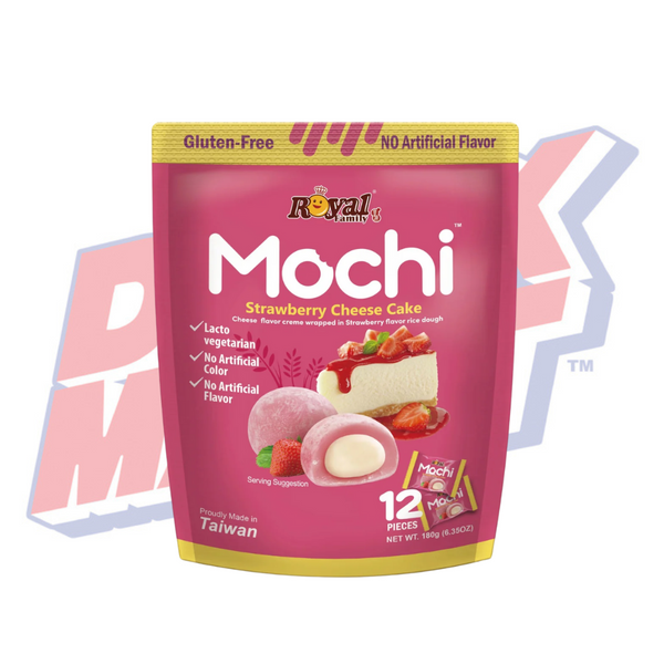 Royal Family Strawberry Cheesecake Mochi - 180g – DANK MART