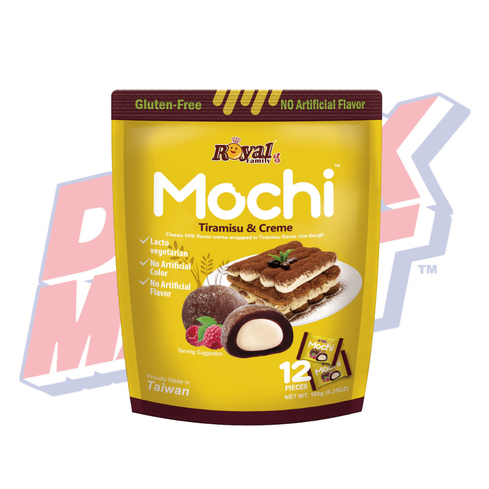 Royal Family Tiramisu & Creme Mochi - 180g