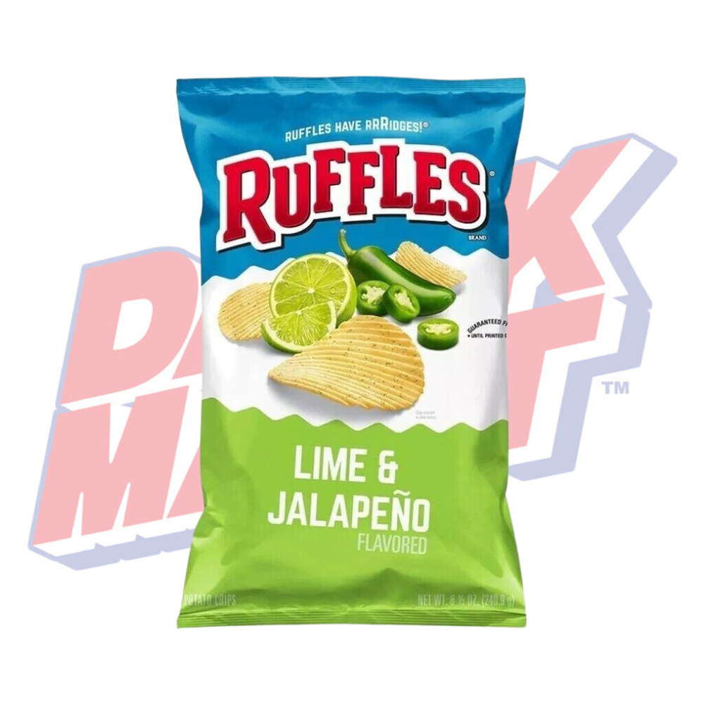 Ruffles Lime & Jalapeno - 8oz