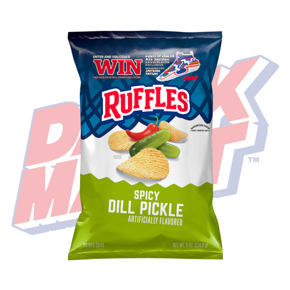 Ruffles Spicy Dill Pickle - 8oz