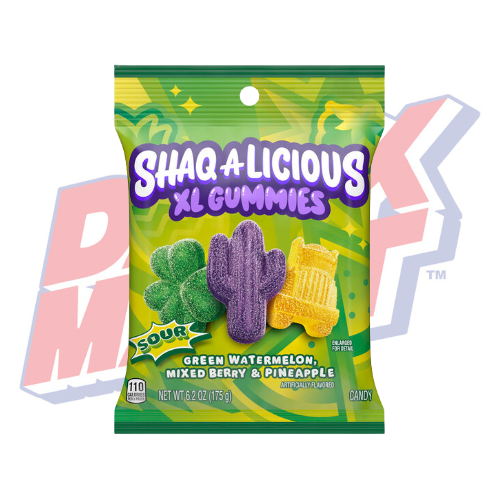 Shaq-a-Licious Gummies Sour - 6.2oz