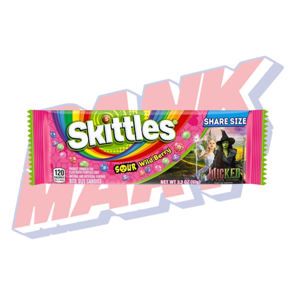 Skittles Sour Wild Berry Share Size - 3.3oz